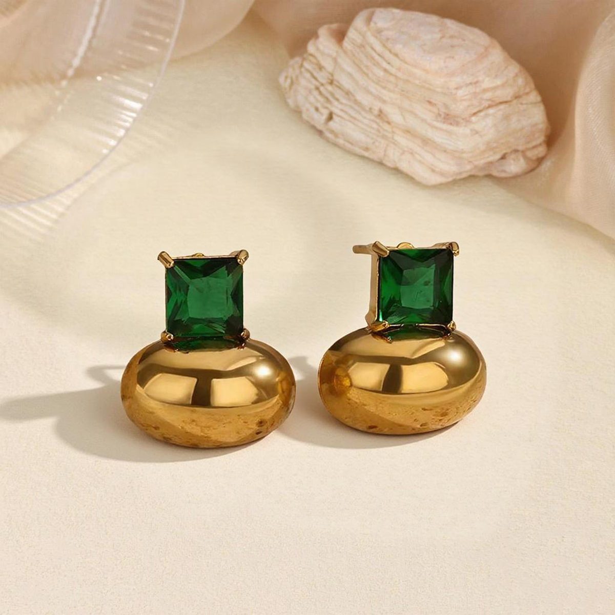 Pendientes Emerald